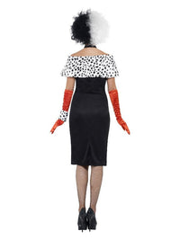 Evil Madame Costume, Black Dress Loud