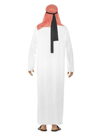 Fake Sheikh Costume, White Dress Loud