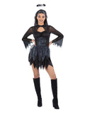 Fallen Dark Angel Costume Dress Loud