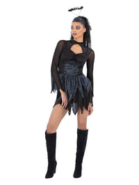 Fallen Dark Angel Costume Dress Loud