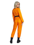 Fever Astronaut Costume, Orange Dress Loud