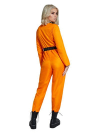 Fever Astronaut Costume, Orange Dress Loud