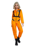 Fever Astronaut Costume, Orange Dress Loud