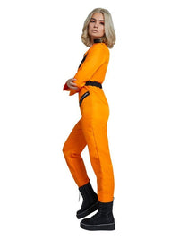 Fever Astronaut Costume, Orange Dress Loud