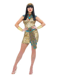 Fever Egyptian Costume Dress Loud