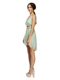 Fever Grecian Queen Costume, Blue Dress Loud