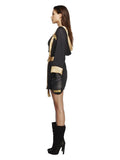Fever Knockout Costume, Black Dress Loud