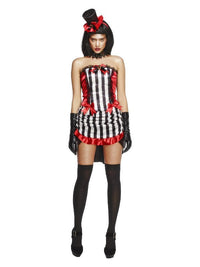 Fever Madame Vamp Costume, Black Dress Loud