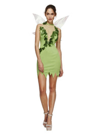 Fever Magical Fairy Costume, Green Dress Loud