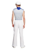 Fever Male French Sailor Costume, White Dress Loud
