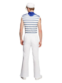 Fever Male French Sailor Costume, White Dress Loud