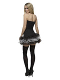 Fever Skeleton Costume, Black Dress Loud