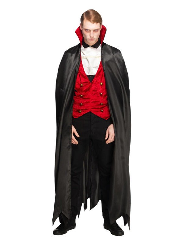 Fever Vampire Costume, Black & Red Dress Loud