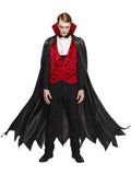 Fever Vampire Costume, Black & Red Dress Loud