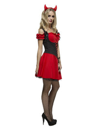 Fever Wicked Devil Costume, Red Dress Loud