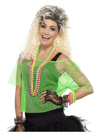 Fishnet Top, Neon Green