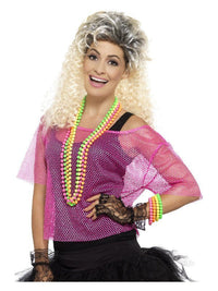 Fishnet Top, Neon Pink