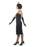 Flapper Costume, Black Dress Loud