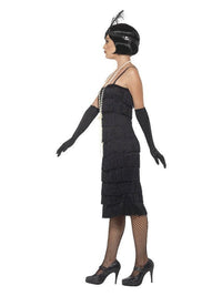 Flapper Costume, Black Dress Loud