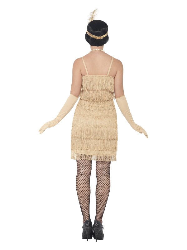 Flapper Costume, Gold Dress Loud