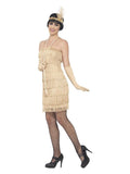 Flapper Costume, Gold Dress Loud