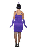 Flapper Costume, Purple Dress Loud