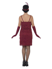 Flapper Costume, Red Dress Loud