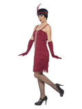 Flapper Costume, Red Dress Loud