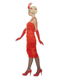 Flapper Costume, Red Dress Loud