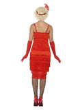 Flapper Costume, Red Dress Loud
