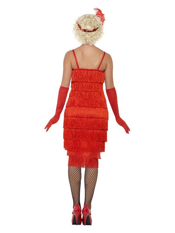 Flapper Costume, Red Dress Loud