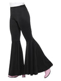 Flared Trousers, Ladies, Black Dress Loud