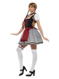 Flirty Fräulein Bavarian Costume, Black Dress Loud