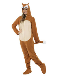 Fox Costume, Brown Dress Loud