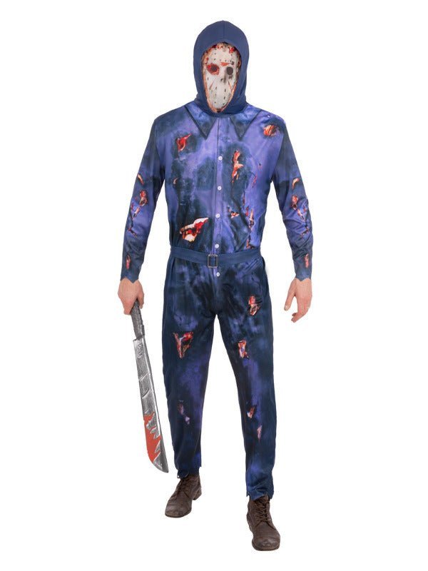 Friday The 13th Jason Voorhees Boiler Suit Costume Dress Loud