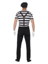 Gentleman Mime Artist Costume, Black