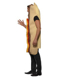 Giant Hot Dog Costume, Brown Dress Loud