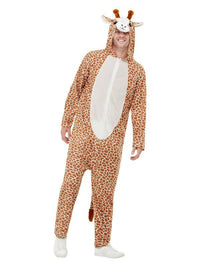 Giraffe Costume, Brown Dress Loud