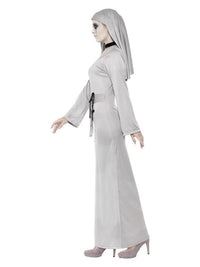 Gothic Nun Costume, Grey Dress Loud