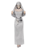 Gothic Nun Costume, Grey Dress Loud