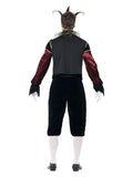 Gothic Venetian Harlequin Costume, Black Dress Loud