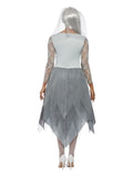 Grave Yard Bride Costume, Grey Dress Loud