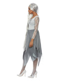 Grave Yard Bride Costume, Grey Dress Loud