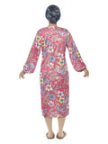 Gravity Granny Costume, Patterned Dress Loud