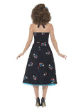 Grease Cha Cha DiGregorio Costume, Black Dress Loud