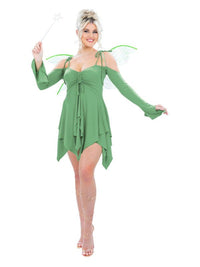 Green Fairy Costume Dress Loud
