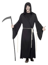 Grim Reaper Costume, Black Dress Loud