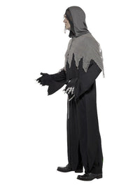 Grim Reaper Robe Costume, Black Dress Loud
