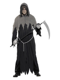 Grim Reaper Robe Costume, Black Dress Loud