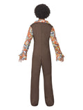 Groovy Boogie Costume, Brown Dress Loud